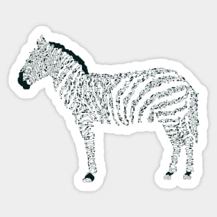 Zebra Electronic Sticker